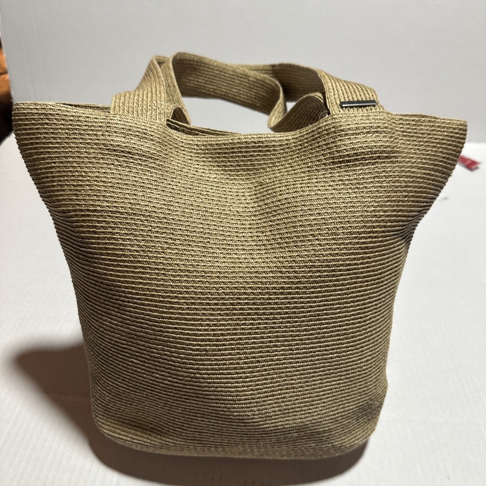 Eric Javits NYC Women's Handbag - Squishee Tote in Peanut Color
